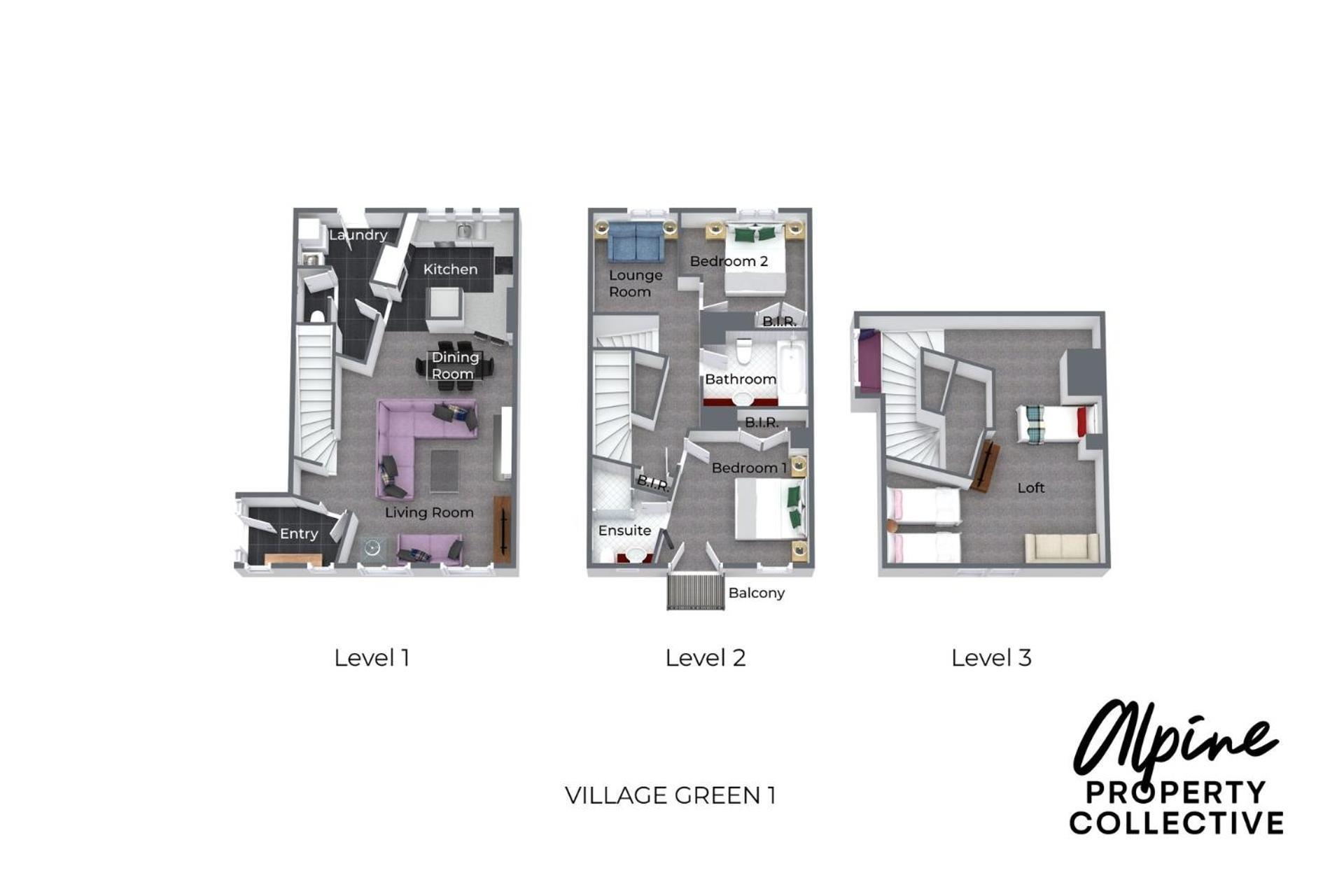 Village Green 2 Bedroom Loft Townhouse With Views Fireplace And Garage Parking 스레드보 외부 사진